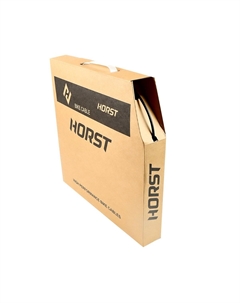 Рубашка тросика переключения MTB, 2/4мм, без заглушки, бухта 30м, черная, 00-170236 Хорст