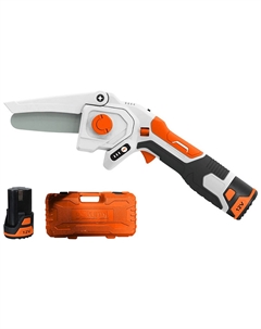 Цепная пила CSC1204C, 12В, шина 10 см, 2х2.0 Ач (ЗУ кейс) Sturm!