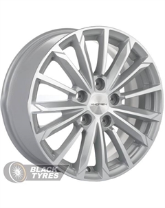 Литой диск KHW1611 6.5x16/5x114.3 D66.1 ET40, Серебристые Khomen wheels