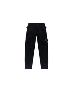 Брюки детские с логотипом, темно-синий Stone island