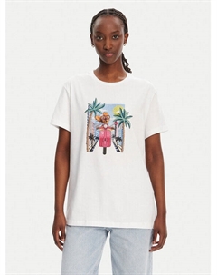 Футболка обычного кроя WA5260 JS003, белый Liu jo