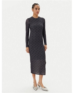 Платье облегающего кроя для повседневной носки Nastan 50542400, черный Hugo