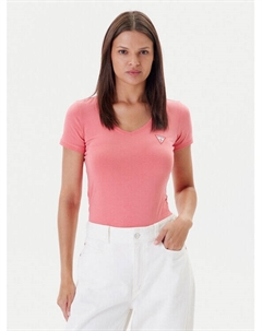 Облегающая футболка W2YI45 J1314, розовый Guess