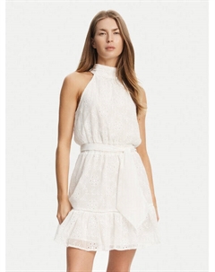 Летнее платье стандартный крой W5GK15 W0WA2, белый Guess