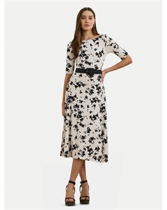Платье на каждый день обычный крой 250964093001, белый Lauren ralph lauren