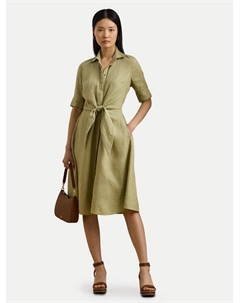 Платье-Рубашка стандартный крой 200905667015, зеленый Lauren ralph lauren