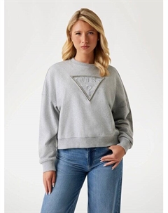 Толстовка классического кроя 176887, серый Guess