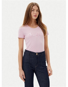 Облегающая футболка W5GI17 J1314, розовый Guess