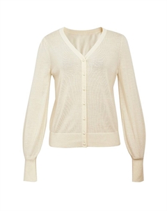 Кардиган с пышными рукавами, черный Deep breath