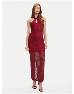 Облегающее трикотажное платье W5YK48 Z37G0, красный Guess