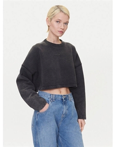 Свободный крой толстовки Derissa_B 50545035, черный Hugo