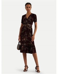 Платье на каждый день обычный крой 250951435001, красный Lauren ralph lauren