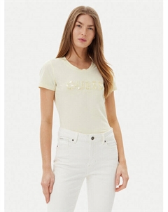Облегающая футболка W5GI17 J1314, желтый Guess