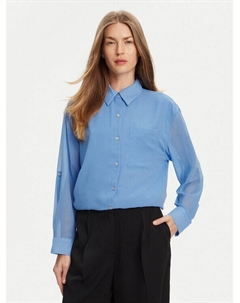 Рубашка обычного кроя LV044B902G, синий Calvin klein