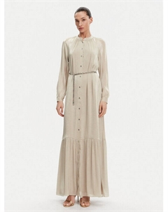 Платье-Рубашка стандартный крой MS482CM8BB, бежевый Michael michael kors