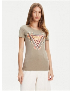 Футболка обычного кроя W5YI08 J1314, зеленый Guess