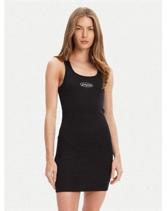 Трикотажное платье обычного кроя W5YK0I KA0H1, черный Guess