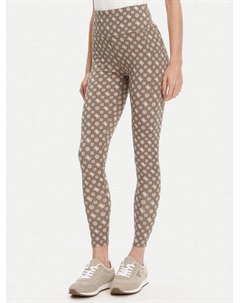 Облегающие леггинсы V5YB18 MC03W, коричневый Guess