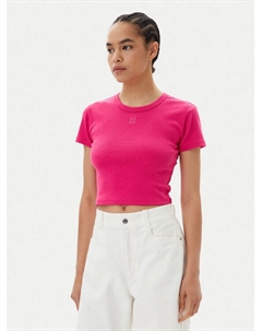 Облегающая футболка Delanor 50512000, розовый Hugo