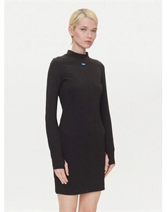 Платье облегающего кроя для повседневной носки Nilla 50545016, черный Hugo