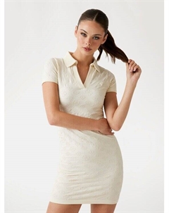 Платье на каждый день обычный крой V5YK05 Z3OA0, экрю Guess