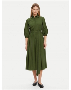 Платье-Рубашка стандартный крой Kenita 2515221202, зеленый Weekend max mara