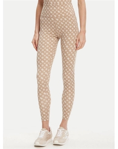Облегающие леггинсы V5YB18 MC03W, бежевый Guess