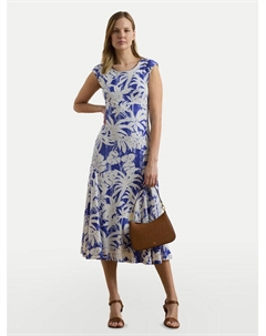 Платье на каждый день обычный крой 200971078001, синий Lauren ralph lauren