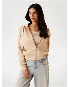 Толстовка классического кроя 176437, коричневый Guess