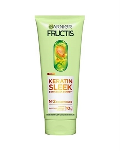 Кондиционер Fructis Keratin Sleek для сухих и вьющихся волос - 200 мл Garnier