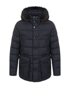 Пуховик Fagio-F с отделкой из енота Moorer