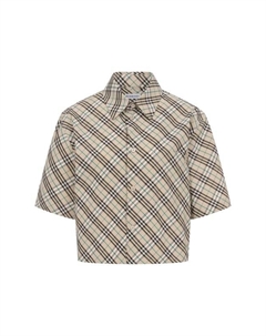Хлопковая рубашка Burberry