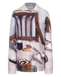 Шелковая рубашка Nanushka