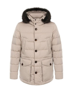 Пуховик Fagio-F с отделкой из енота Moorer