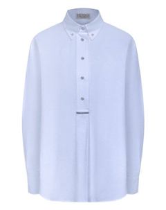 Хлопковая рубашка Brunello cucinelli
