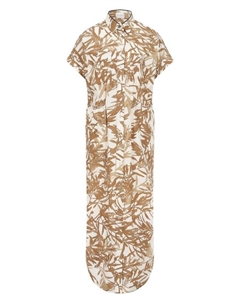 Хлопковое платье Brunello cucinelli