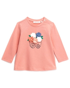 Лонгслив для маленькой девочки Original marines