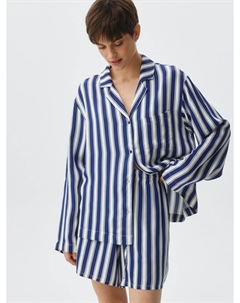 Домашняя рубашка в полоску Sela
