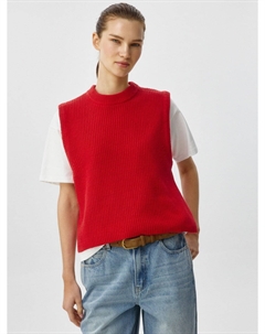 Укороченный вязаный жилет Sela