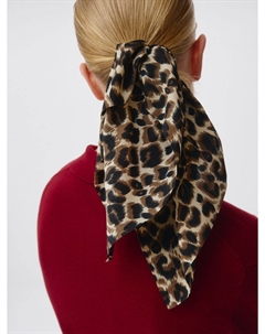 Текстильная резинка для волос с бантиком Sela