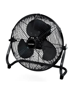 Напольный вентилятор MF-45B 45 Вт цвет черный Monlan