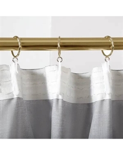 Штора на ленте Raspberry 200x280 см серый Kreaforta