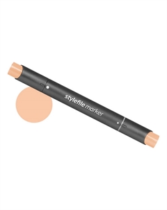 Маркер двухсторонний на спиртовой основе №206 розовый бежевый Stylefile