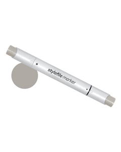 Маркер двухсторонний на спиртовой основе Brush №WG5 серый теплый 5 Stylefile