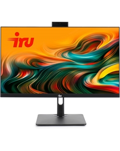 Моноблок IRU 23ID 23.8" 1920x1080, Intel Core i7-1255U 1.7 ГГц, 16Gb RAM, 512Gb SSD, WiFi, BT, Cam, W11Pro, черный (1994784) Iru
