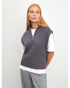 Вязаный жилет Emka