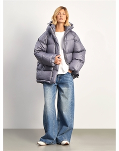 Пуховик с глянцевым эффектом Emka