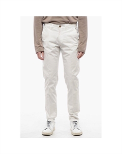 Прямые брюки-чинос из эластичного хлопка ID, Gray Corneliani