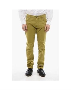 Желтые хлопковые брюки, Yellow Corneliani