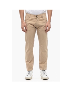 Бежевые хлопковые брюки, Beige Corneliani